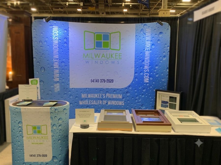 Milwaukee Windows trade show booth display